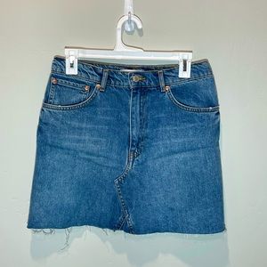 Zara Denim Mini Skirt M